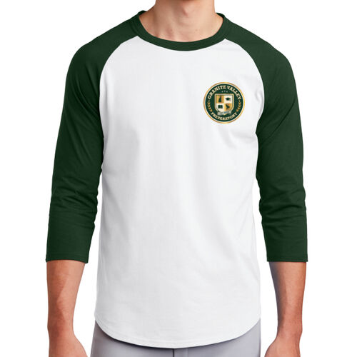 Unisex 50/50 Blend 3/4 Sleeve T-Shirt (Customizable) Thumbnail